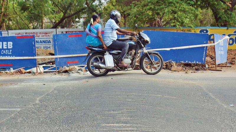 Speed breakers are built or installed at vital location to ensure mishaps are averted and lives are saved.
