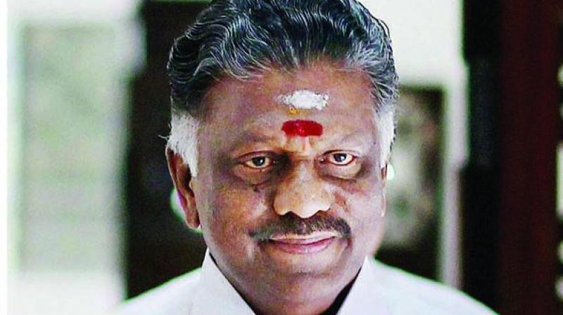 Tamil Nadu Chief Minister O. Paneerselvam