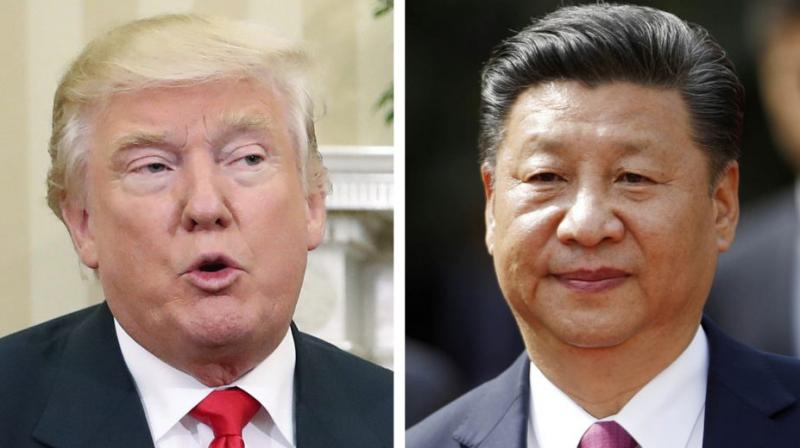 US President Donald Trump and Chinese President Xi Jinping. (Photo: AP)