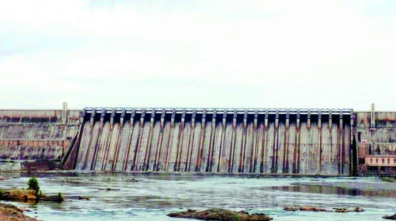 511.9 ft Current water level at Nagarjunasagar