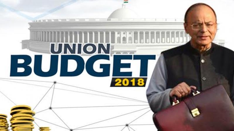 Finance Minister Arun Jaitley, on Thursday, tabled the Union Budget 2018 in the Parliament.  (Photo: ANI)