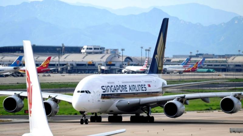 Singapore Airlines confirmed that a customer had found what seemed to be a foreign object in their meal. (Photo: AFP)