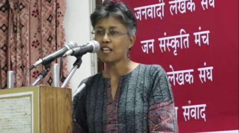 Delhi University Professor Nandini Sundar. (Photo: Videograb)