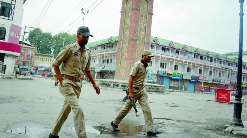 Most of the shops, fuel stations and other business establishments were shut elsewhere in the Valley due to the separatist-sponsored strike. (Photo: Representational Image/PTI)
