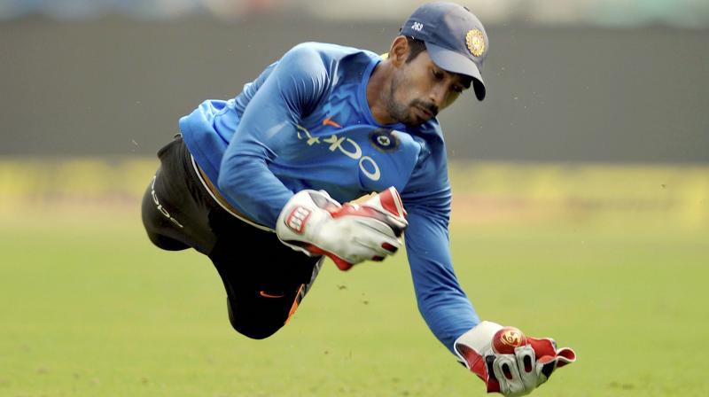 BCCI posted a Wriddhiman Saha injury timeline on its website which, instead of serving the intended purpose, ended up raising more questions about how the NCA had allegedly bungled his rehabilitation. (Photo: PTI)