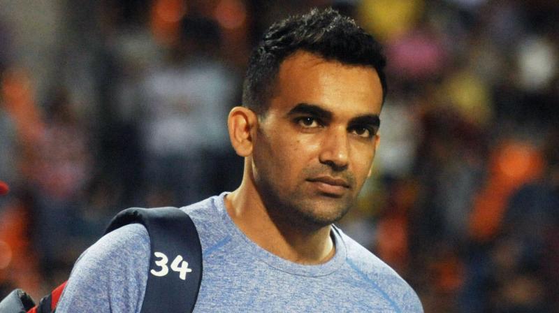 Throwing his weight behind Indian pacers for the England Tests, Zaheer Khan, said,  I believe their (Bhuvi and Bumrahs) absence will be felt, but still Indias bench strength is very strong.\ (Photo: AFP)