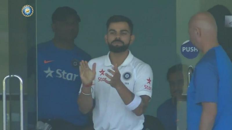 Emotions have often boiled over in the India-Australia Tests, with Virat Kohli often taking centrestage on most occasions. (Photo: BCCI/ Screengrab)