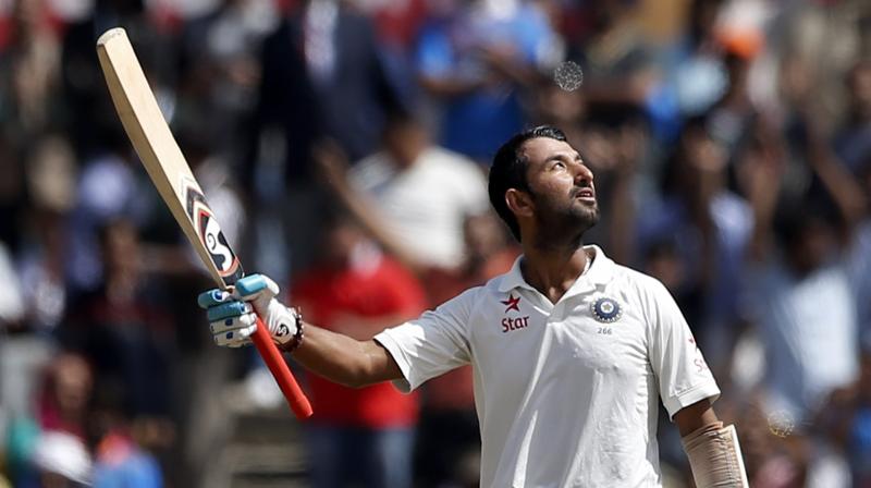 Murali Vijay also praised India top order batsman Cheteshwar Pujara, who scored an unbeaten 130. (Photo: AP)