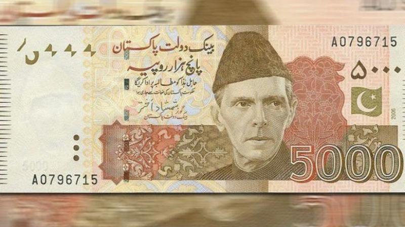 Pakistan Rs 5000 note. (Photo: Twitter/@TheBuGz))