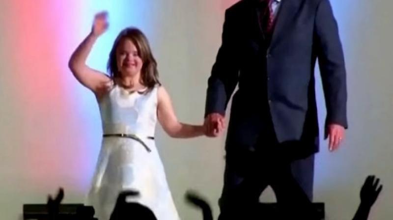 It was hosted by the Global Down Syndrome Foundation.(Photo: YouTube)