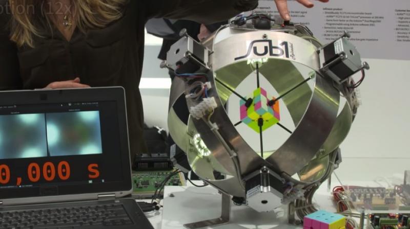 The fastest a machine solved it was in one second (Photo: YouTube)