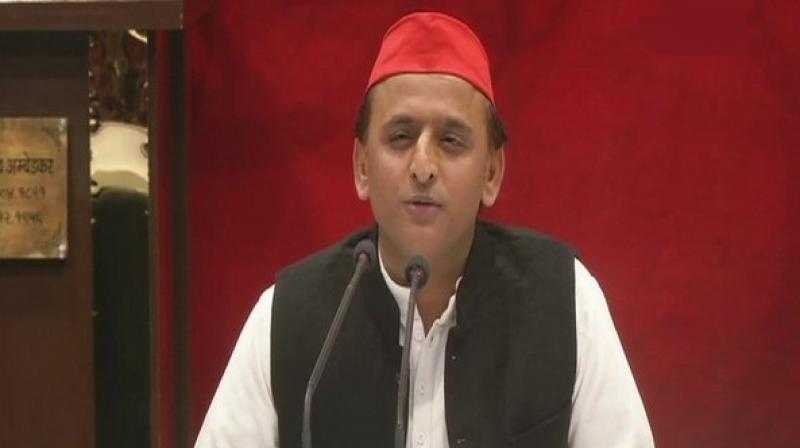 ...there is a trend among the police officials that they undertake encounters when they anticipate that they can be transferred. Their acts are emulated by their subordinates, Akhilesh Yadav said. (Photo: ANI)