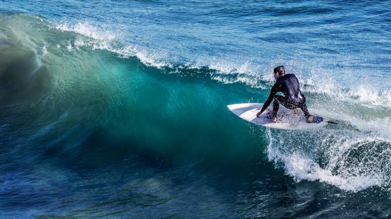 New study finds surfers may be swallowing antibiotic-resistant bacteria. (Photo: Pexels)