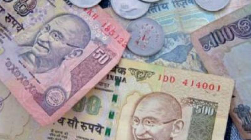 The rupee had rebound from a 39-month low by rising 27 paise at 68.46 on Friday.