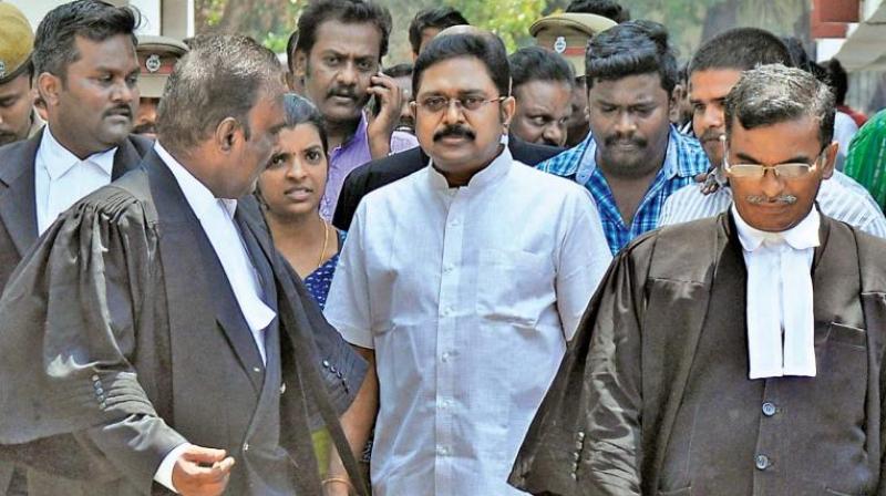 Earlier on Friday, the court had extended the judicial custody of Dinakaran till June 12 in the same. (Photo: PTI)