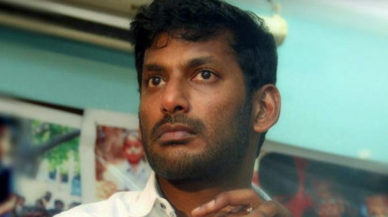 Vishal is the President of the Tamil Film Produers Council.