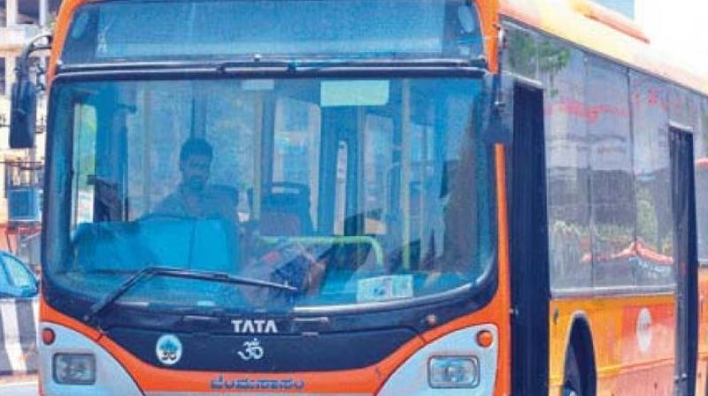 BMTC buses are the lifeline of the city. (Representational Image)