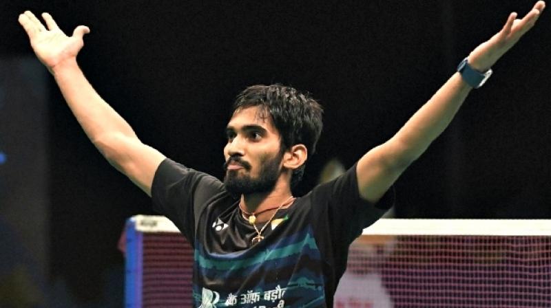Kidambi Srikanth will start as hot favourite, following three back-to-back final appearances out of which he won two titles at Indonesia and Australia.(Photo: AP)