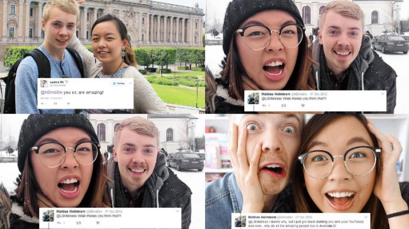 Teenagers fall in love over Twitter and travel the world