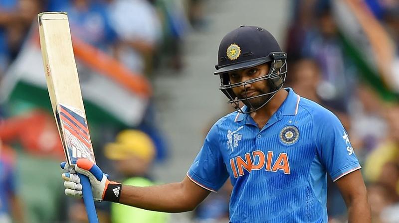 With no disrespect to other great Indian captains, I was blessed to play under MS all these years,  said Rohit Sharma as he spoke highly of Dhonis leadership. (Photo: AP)