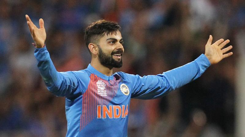 Virat Kohli said captaining the Indian side in all three formats is not a situation of too much pressure and this is an opportunity to make the difference to the teams fortune. (Photo: AP)