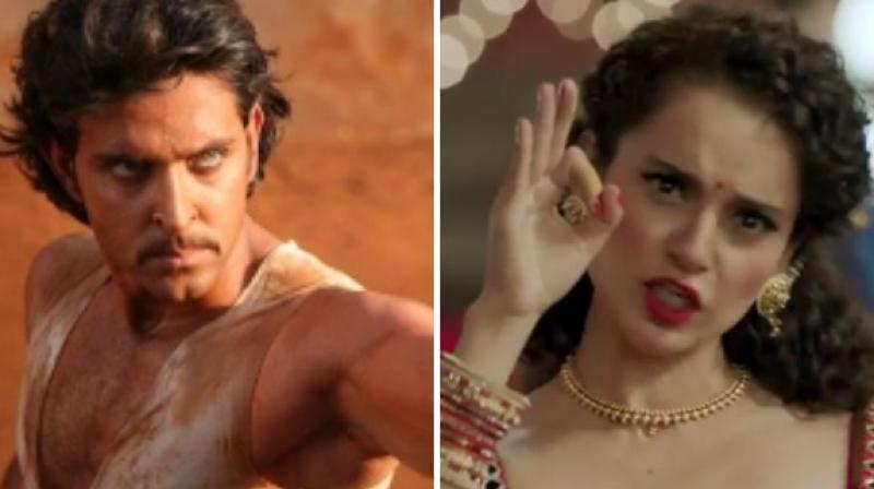 Hrithik Roshan and Kangana Ranaut have worked together in two films -