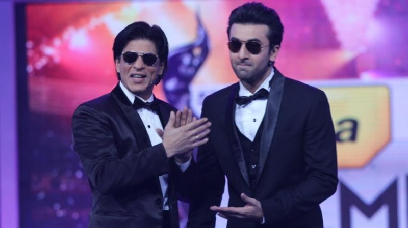 Shah Rukh Khan and Ranbir Kapoor.