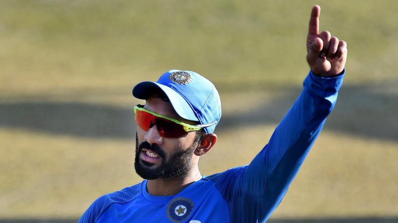 Karthik, who has played for Mumbai Indians (MI), Royal Challengers Bangalore (RCB), Gujarat Lions (GL) in the past, has been a part of the Indian ODI and T20 side over the last one year. (Photo: PTI)