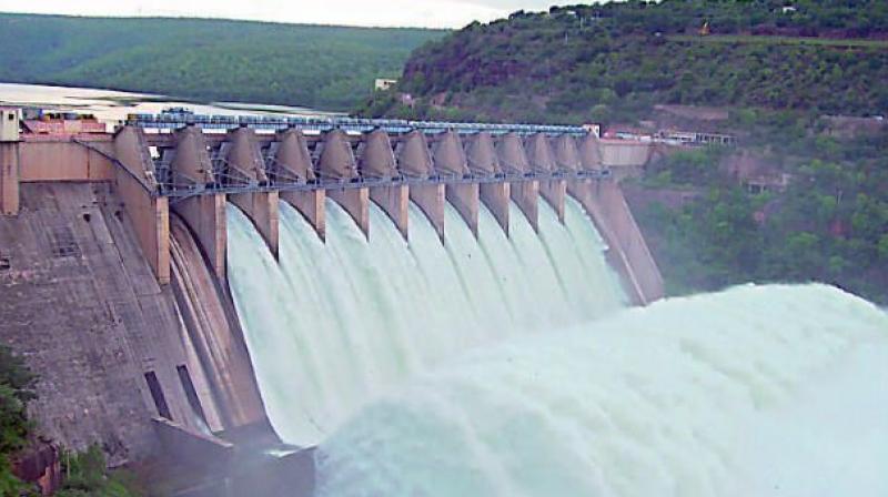 A file photo of Nagarjunasagar Dam