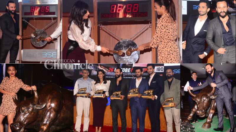 Taking the bull by its horns: Innovative trailer launch for Saif, Baazaar team