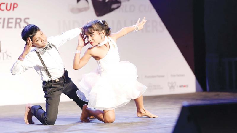 A photograph from the previous edition of the Dance World Cup