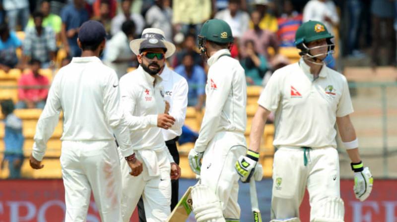 Faf du Plessis said he was surprised no one had been charged by the ICC after the ugly spat which blighted the Australia-India Test series. (Photo: BCCI)