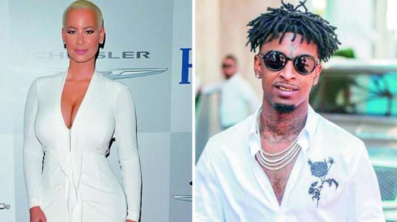 Amber Rose and her new boyfriend 21 Savage