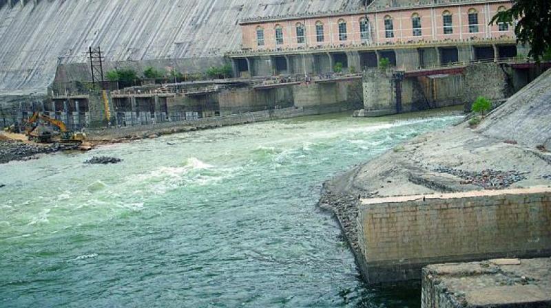 From NS Dam, Telangana  can draw its share to the Alimineti Madhava Reddy Project (Nalgonda) and the Hyderabad drinking water project, Andhra can draw it for Guntur and Prakasam. (Representational image)