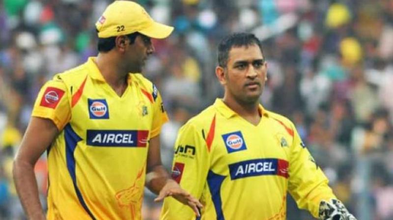 Chennai Super Kings captain Mahendra Singh Dhoni on Friday said the franchise would be aiming to get Ravichandran Ashwin back in the fold in the upcoming IPL players auction.(Photo: BCCI)