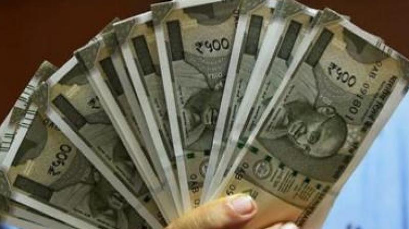 On Monday, the rupee had gained 9 paise to close at 66.92 per dollar in view of strong foreign capital inflows coupled with a firm equity market.