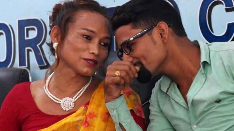 Legal experts said that the couple could also face allegations of polygamy, which is illegal in Nepal, as Yogi has an existing wife, and 2 children, prior to this marriage. (Photo: AFP)