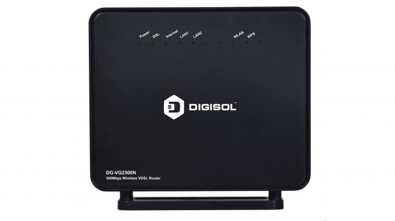 DG-VG2300N VDSL Router Comes with the latest ITU-T G.993.2 VDSL2 standard.