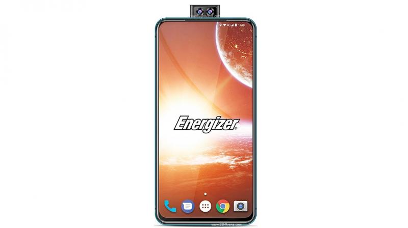 Frances Avenir Telecom, which licenses the Energizer brand, promises a weeks worth of use, or two full days of continuous video playback despite that gargantuan battery.