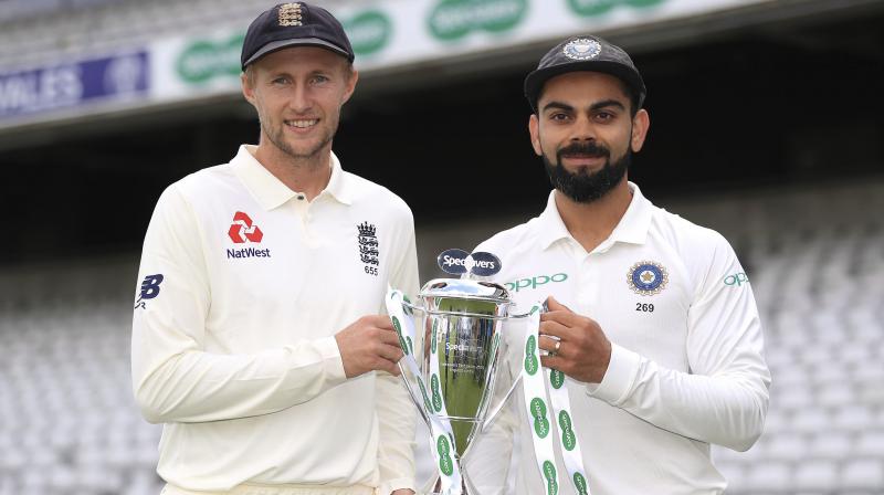 Above all India will hope that captain and star batsman Virat Kohli, who scored 200 runs at Edgbaston including a superb 149, is fit after being plagued by back trouble at Lords. (Photo: AP)