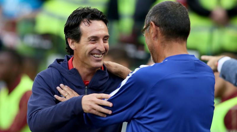 The early signs suggest it will take Emery time to stem years of decline towards the end of Wengers reign. (Photo: AFP)