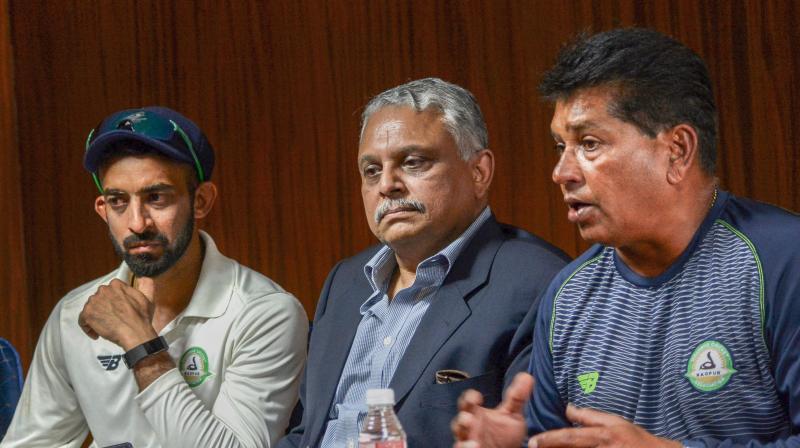Unarguably, the best domestic coach in the country, Pandit guided an unheralded Vidarbha side to second successive titles with a mix of strategic acumen and old school discipline. (Photo: PTI)