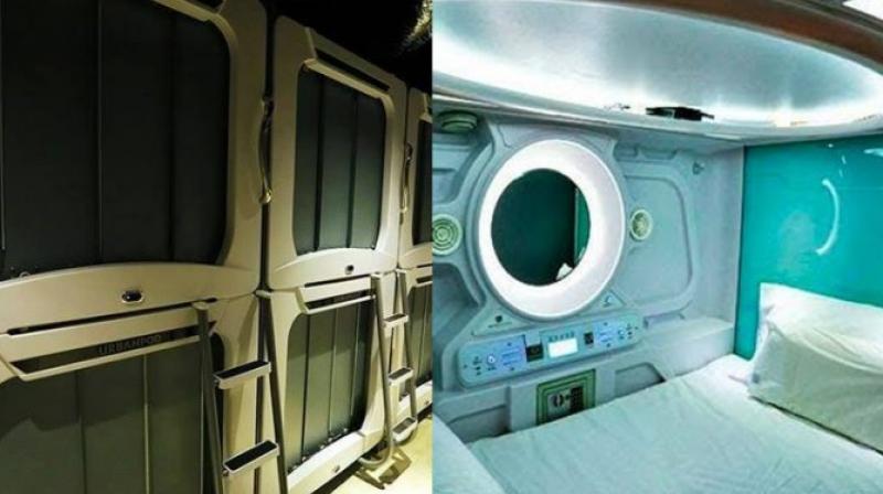 Pod hotels or capsule hotels originated in Japan for tourists who choose not spend hefty amounts of money on hotel rooms. (Photo: Facebook)