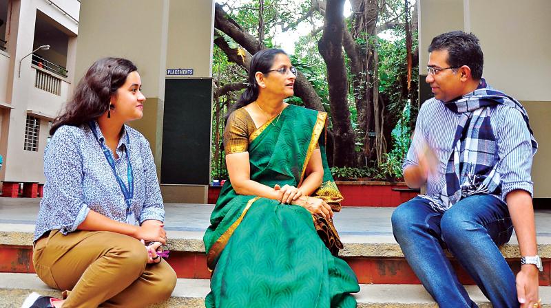 Mayureema Barua, Dr Vijayashri Ravi and Dr Kiran Jeevan. (Photo: DC)