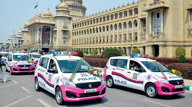 Fifty-one Pink Hoysalas were launched on April 10 for round-the-clock safety of women.