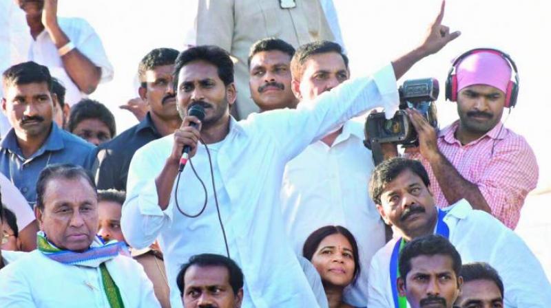 Jana Sena chief Mr Pawan Kalyan and opposition leader, YSRC chief Mr Y.S. Jagan Mohan Reddy took to Twitter one after the other on the issues related to Special Category Status and Special Package.