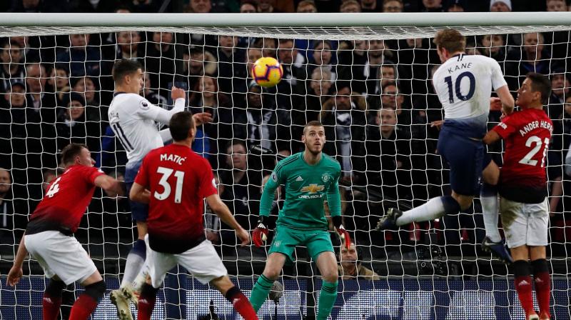De Gea made 11 saves -- the most saves he has made in a top-flight league match without conceding a goal -- leaving Spurs players holding their heads in disbelief on multiple occasions. (Photo: AFP)
