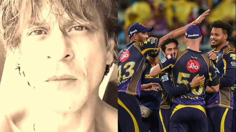 Following Kolkata Knight Riders win over Rajasthan Royals in IPL 2018, team co-owner and Bollywood superstar Shah Rukh Khan lauded the team. (Photo: Twitter / PTI)