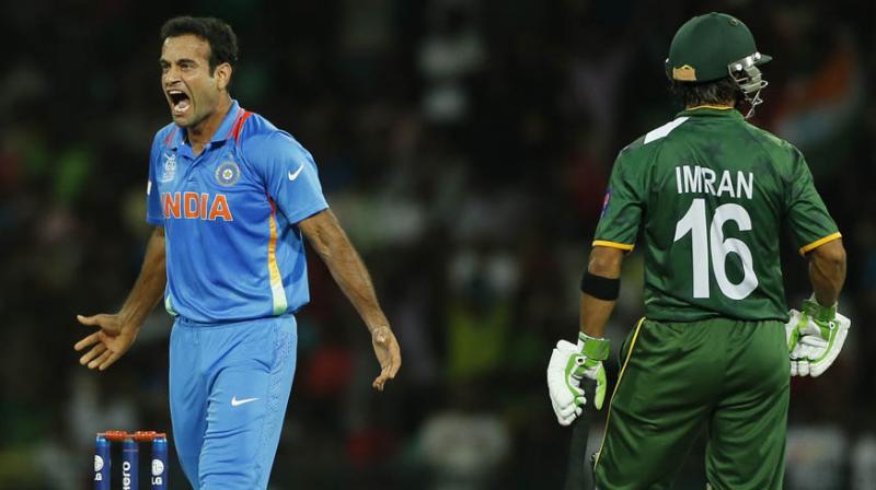 Irfan Pathan, who played 29 Tests, 120 ODIs and 24 T20Is for India, scored over 1800 runs and picked up 301 wickets with a first over hat-trick against Pakistan in 2006 the pick of the lot. (Photo: AP)
