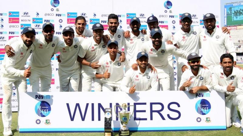 Top performers from India versus Bangladesh Test in Hyderabad